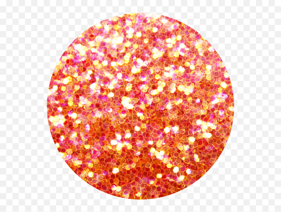 Orange Circle Png - D156 Carousel Transparent Orange Transparent Orange Glitter,Red Glitter Png