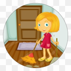 7 Ways To Keep Your Wood Floors Looking Stunning Electrodry - Sweep The Clipart png