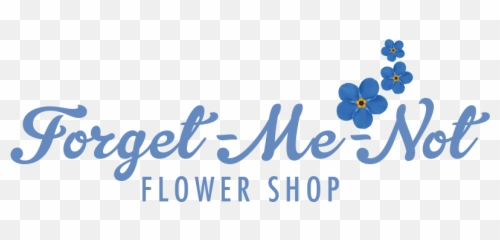 Forget Me Not Florist Logo - Forget Me Not Png,Forget Me Not Png