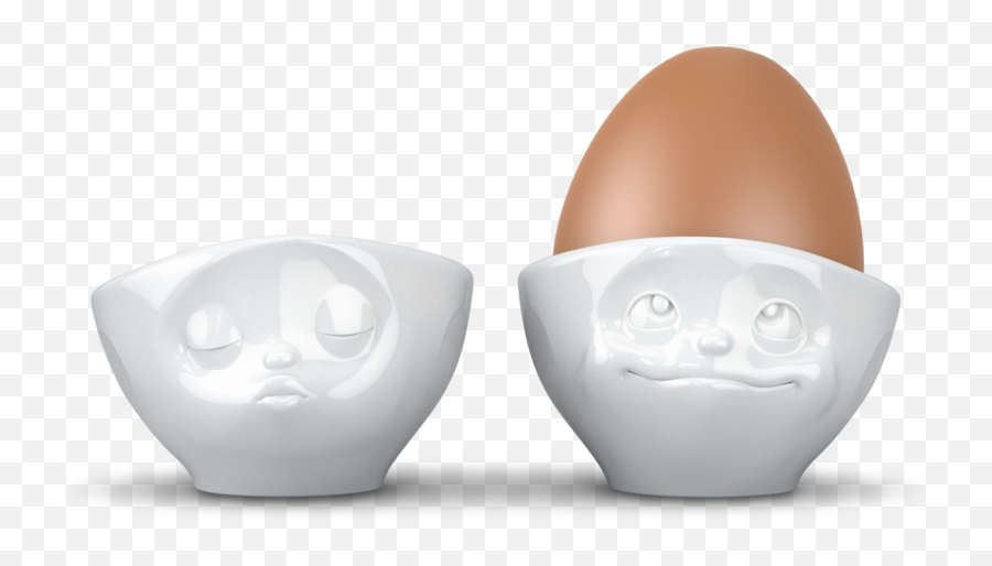 Emoji Set Egg Cups - Eierbecher Fiftyeight Png,Egg Emoji Png