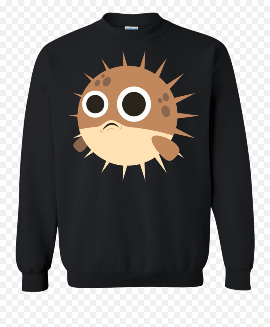 Puff Fish Emoji Sweatshirt - Long Strange Trip Been T Shirt Png,Fish Emoji Png