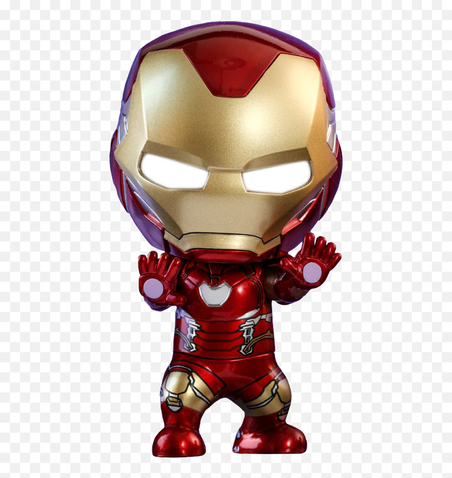 Avengers 4 Endgame - Iron Man Lightup Cosbaby 375u201d Hot Iron Man Mark 85 Cosbaby Png,Iron Man Transparent