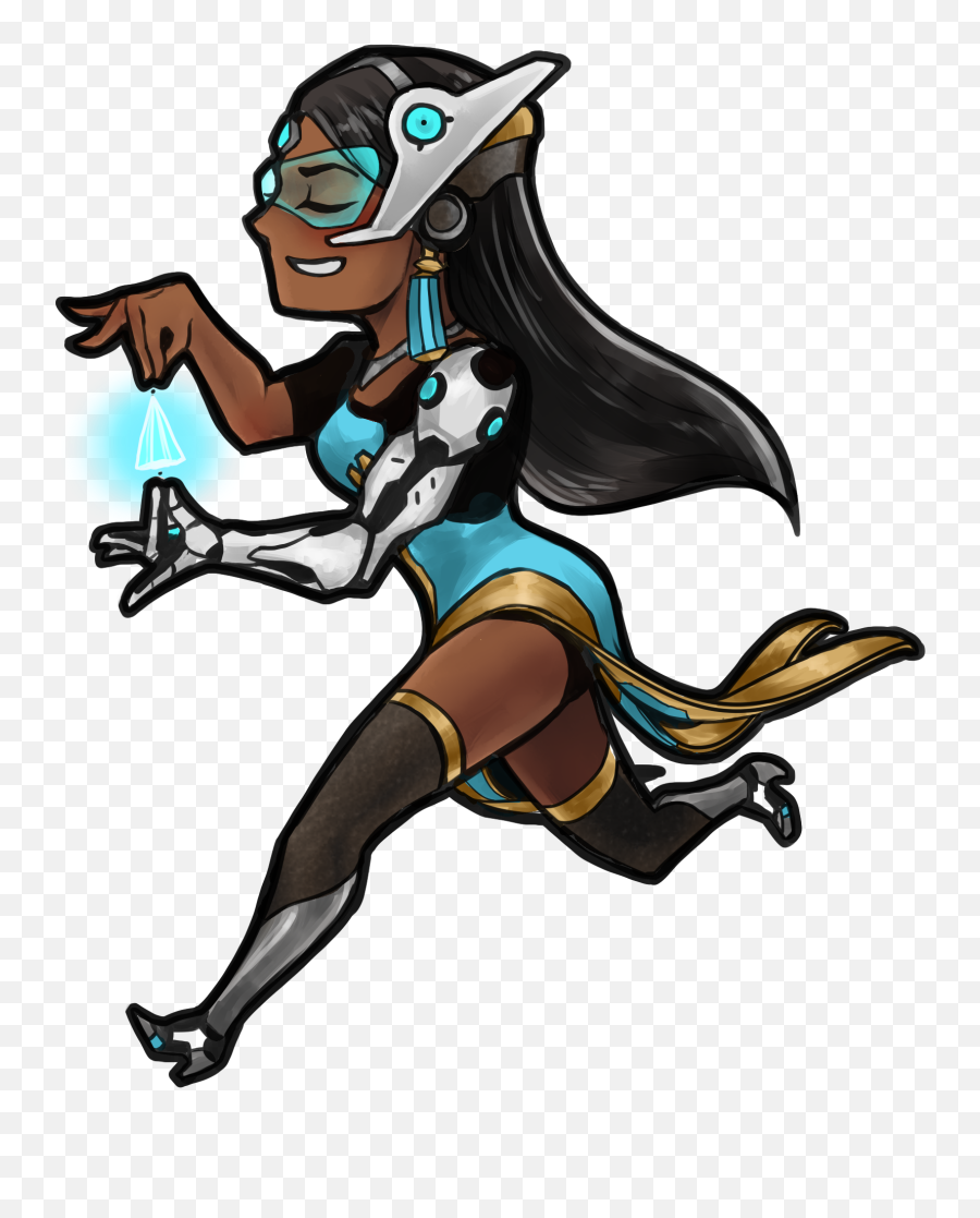 Pharah - Cartoon Png,Pharah Transparent