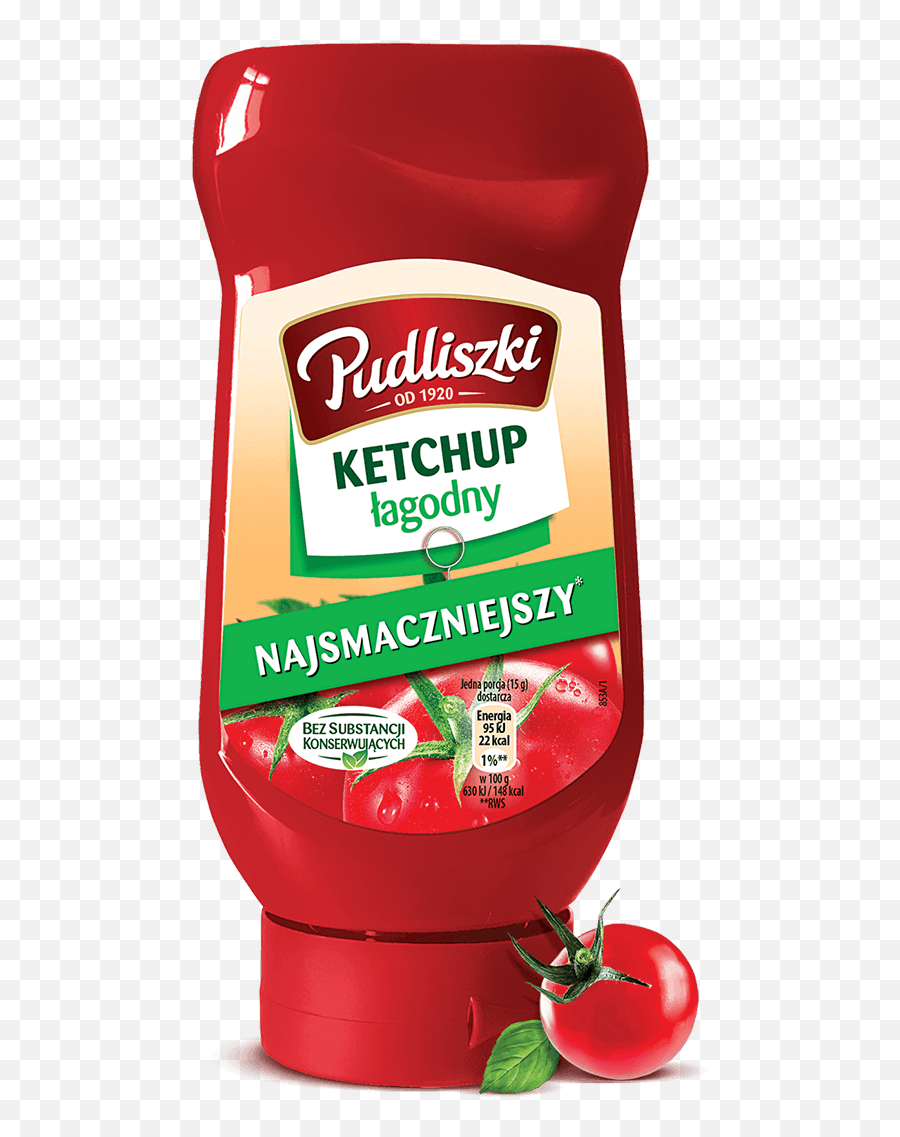 Pudliszki Light Ketchup 700g Lagodny - Pudliszki Ketchup Png,Ketchup Png