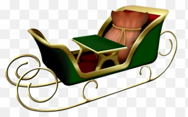 Santa Sleigh Png