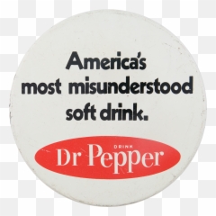 Dr Pepper Misunderstood - Most Misunderstood Soft Drink Png,Dr Pepper Logo Png