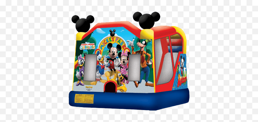 Mickey Mouse Slide U0026 Bounce House Combo Rental Ny - Mickey Mouse Clubhouse Blow Up House Png,Mickey Mouse Clubhouse Png