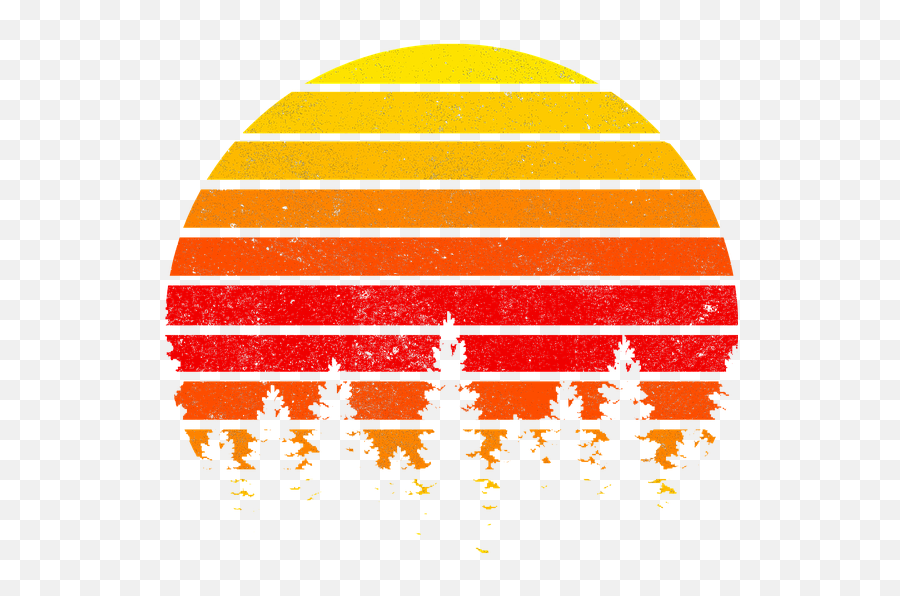 Sunset Retro Sun - Logo Summer T Shirt Design Png,Retro Png