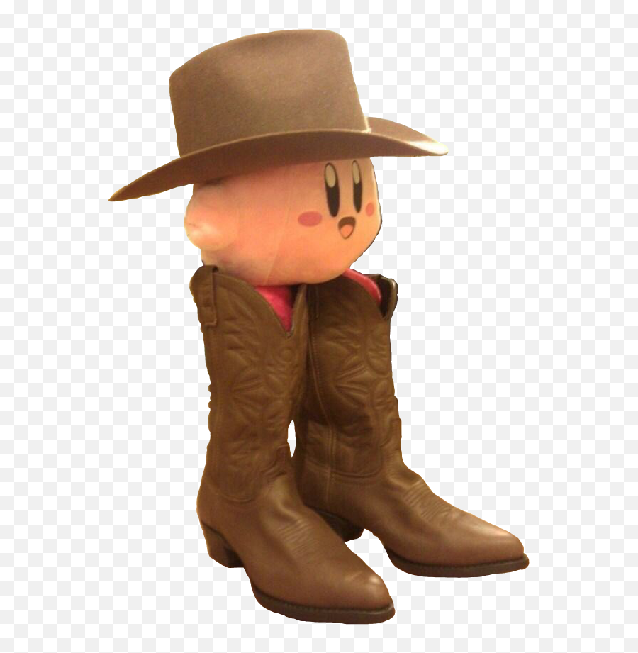 Cowboy Kirby - Memes With Transparent Background Png,Kirby Transparent