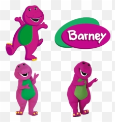 Friends Transparent Png Images - Barney The Dinosaur Cartoon,Barney And Friends Logo