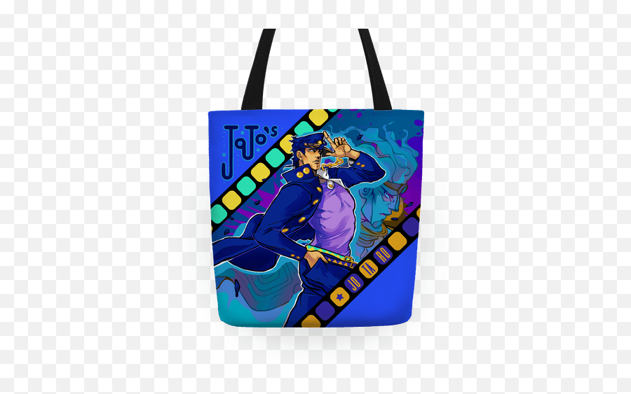 Jojou0027s Bizarre Adventure Jotaro Tote Totes Lookhuman - Jotaro Kujo Png,Jotaro Png