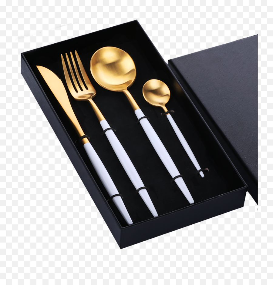 Grater Stainless Steel Set Spoon Fork Knife Dinner Dessert 3 Colors - Fork Png,Spoon And Fork Png