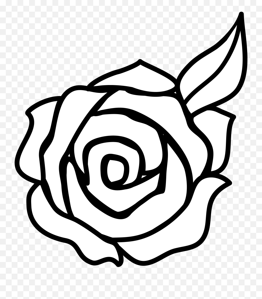 Download Rose Clip Art - Rose Drawing Clipart Png,Rose Drawing Png