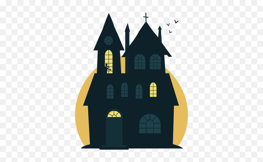 Spooky Halloween Haunted House - Fiction Png,Haunted House Png