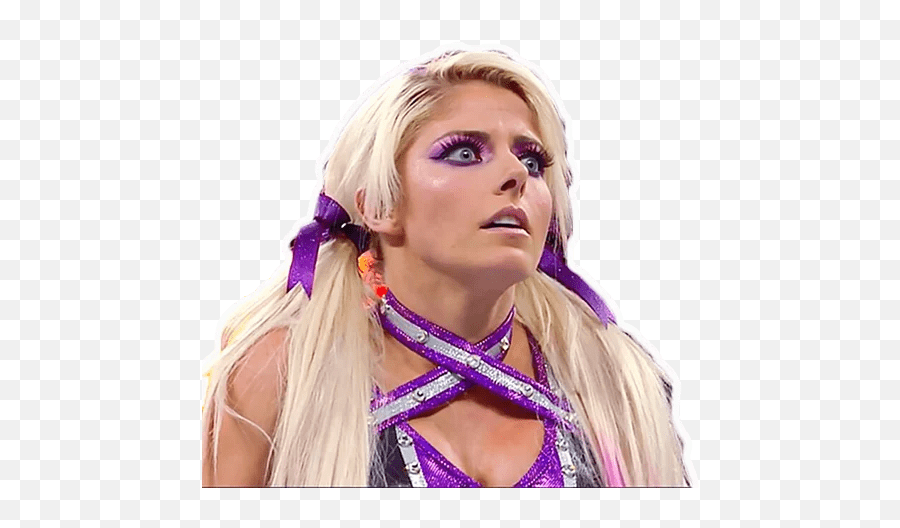 Alexa Stickers Set For Telegram - Wwe Alexa Bliss Hair Png,Alexa Bliss Png