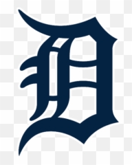 Red White Detroit Lions Logo - Detroit Tigers Old English D Png,Detroit Lions Png