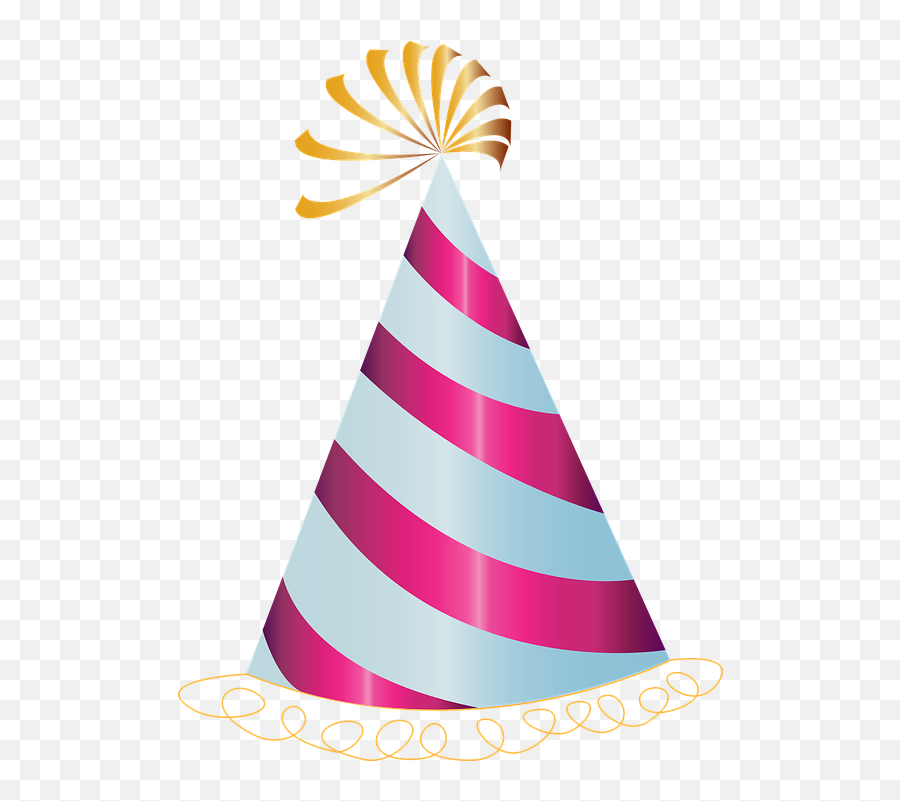 Happy Birthday Hat Party Free Vector - Birthday Hat Transparent Background Png,Happy Birthday Hat Png