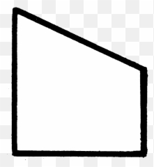 Trapezoid 3 - Horizontal Png,Trapezoid Png