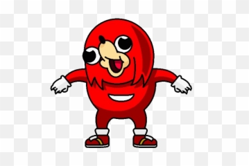 Ugandan Knuckles Png Transparent