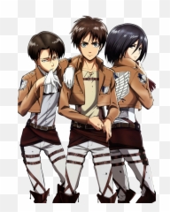 Pin - Eren Jaeger Mikasa Ackerman Png,Levi Png