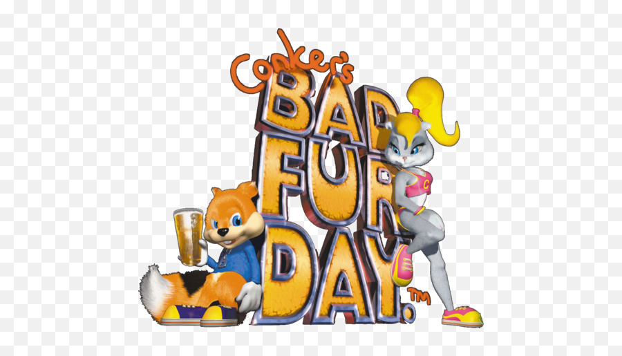 Conkers Bad Fur Day - Bad Fur Day Png,Conker's Bad Fur Day Logo