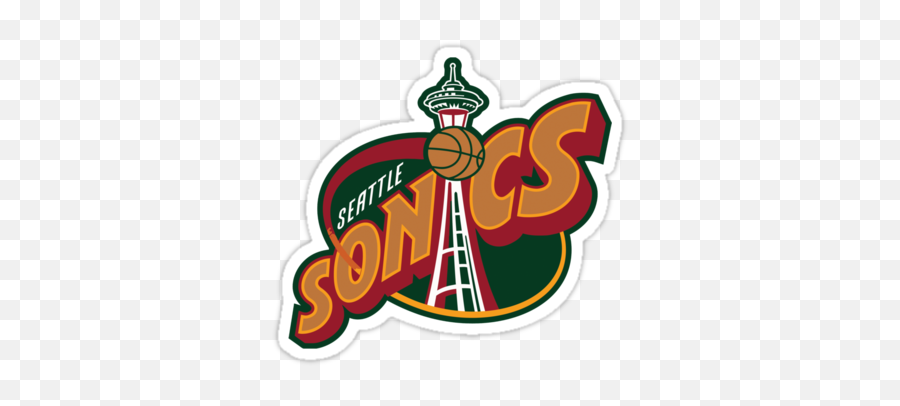 Sports Team Logos Nba Teams - Seattle Supersonics Team Colors Png,Seattle Supersonics Logo