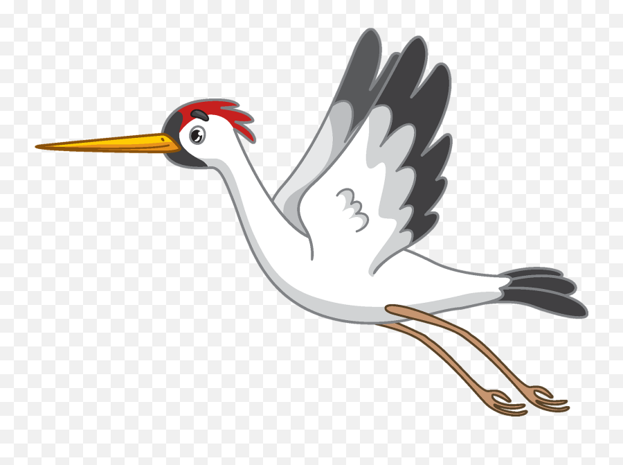 Crane Clipart Free Download Transparent Png Creazilla - Crane Bird Clipart,Crane Bird Png