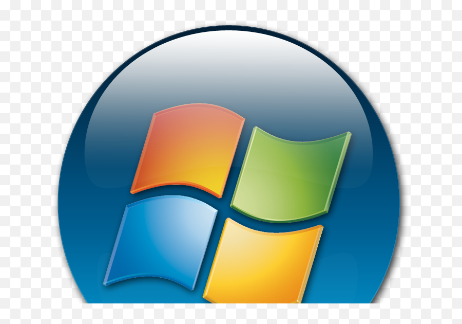 Transparent Windows 7 Start Button - Windows 7 Png,Windows Start Button Png