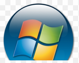 Transparent Windows 7 Start Button - png