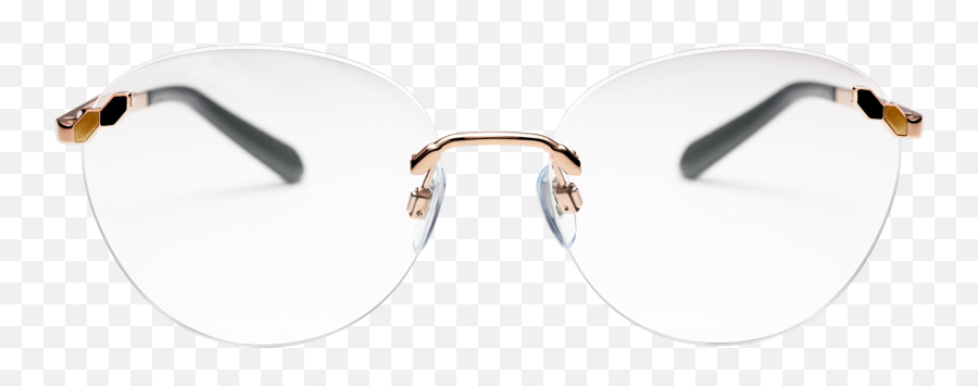 Serpenti Optical Glasses 903879 Bvlgari - Glasses Png,Round Glasses Png