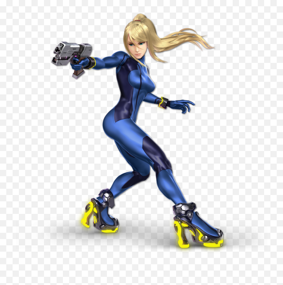 Top 50 Hottest Girls In Video Games - Levelskip Zero Suit Samus Nerf Smash Ultimate Png,Women's Face Summoners Icon