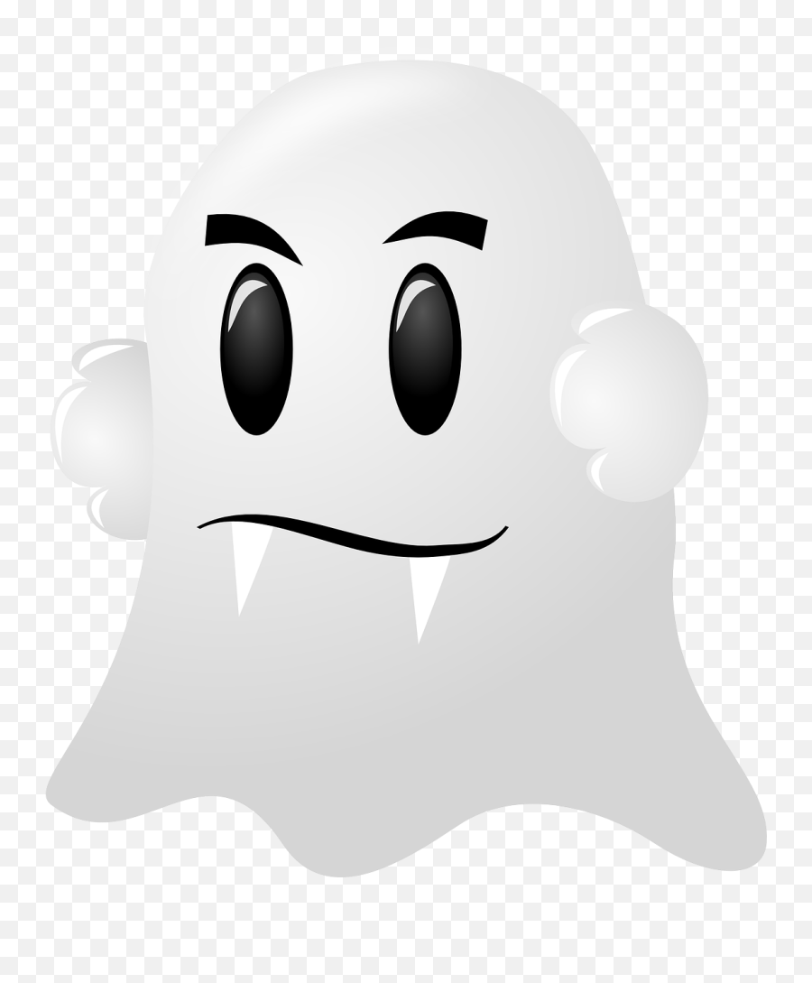 Scary Face Png - Clipart Cartoon Ghost,Scary Face Png