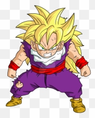 Ssj Kid Gohan Meme Generator - Super Saiyan Kid Gohan Png,Gohan Icon