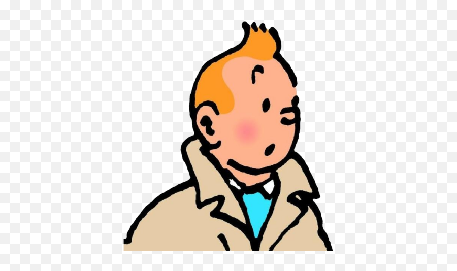 Tintin - Tintin Face Png,Tintin Gay Icon