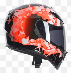 Agv K - 3 SV fullbomb face helmet Orange K3 Sv Full Bomb png