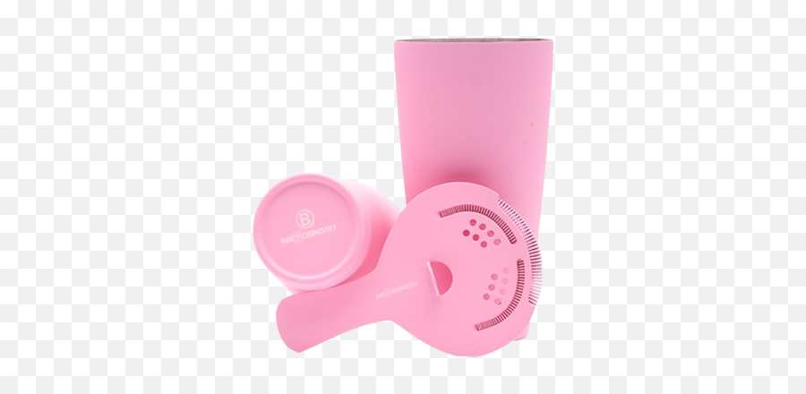 Matte Pink Barchemistry Luxury Shaker W Strainer 18 U0026 28oz - Girly Png,Cocktail Shaker Icon