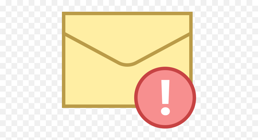 Urgent Message Icon In Office Style - Urgent Email Icon Png,Urgent Icon