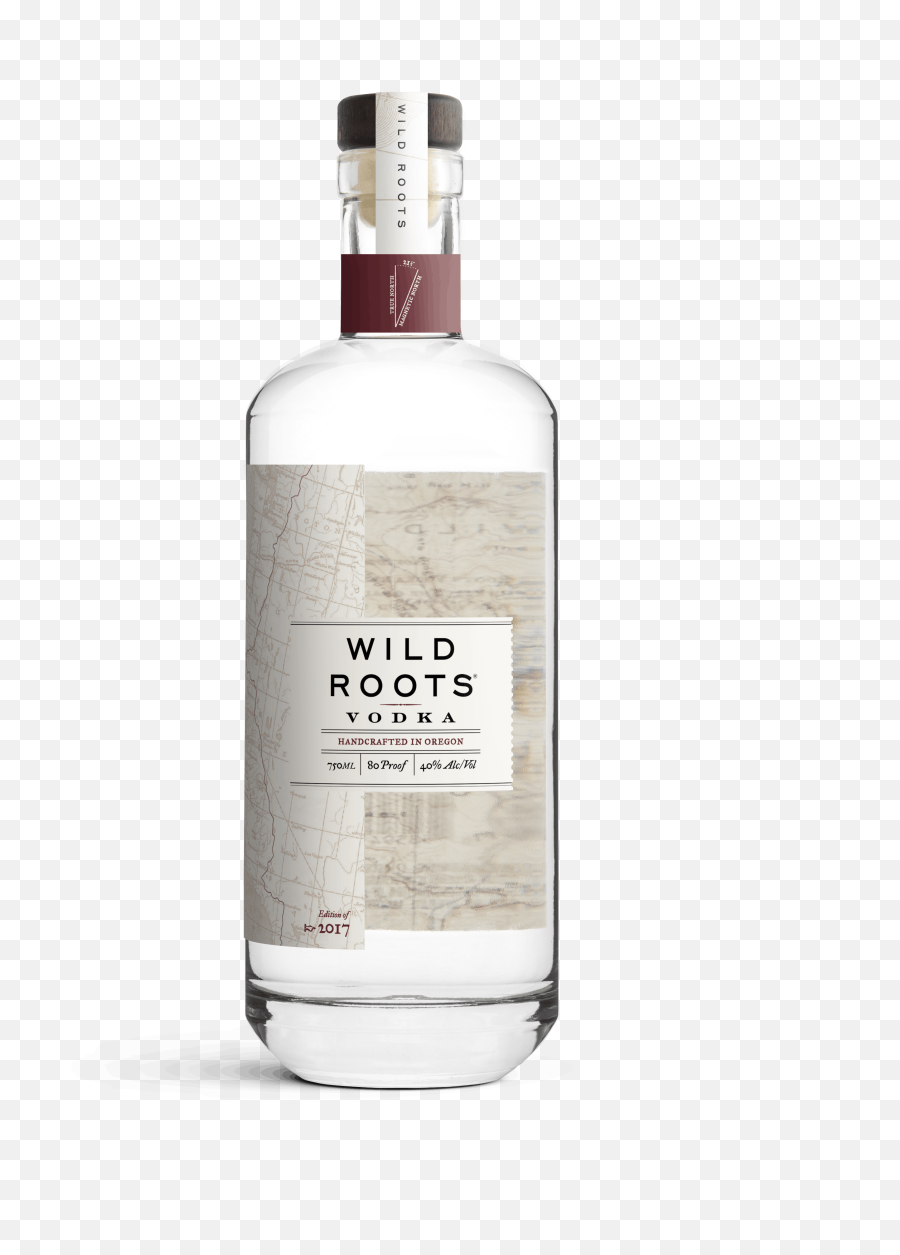 Wild Roots Vodka Bottle - Wild Roots Vodka Png,Vodka Bottle Png