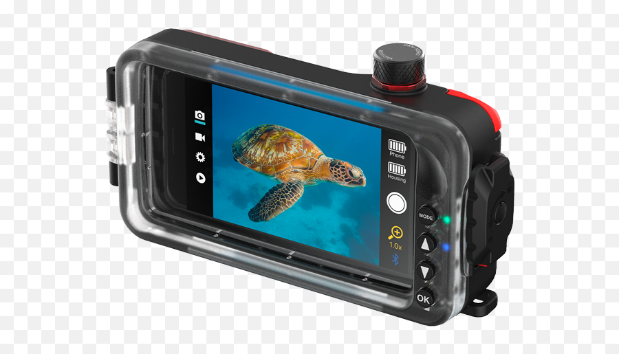 Sealife Sportdiver Underwater Smartphone Housing Bluewater - Sealife Sportdiver Logo Png,Panasonic Eluga Icon Cover Online