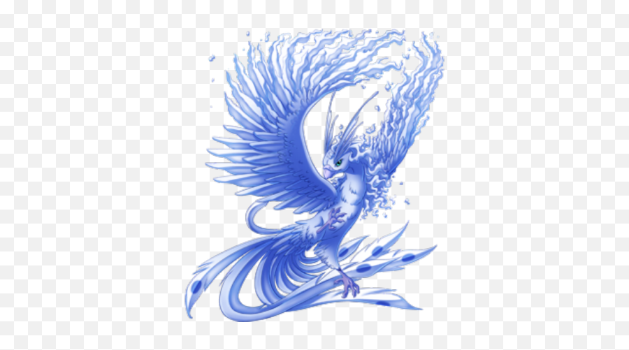 Ice Phoenix - Roblox Blue Phoenix Transparent Png,Pheonix Png