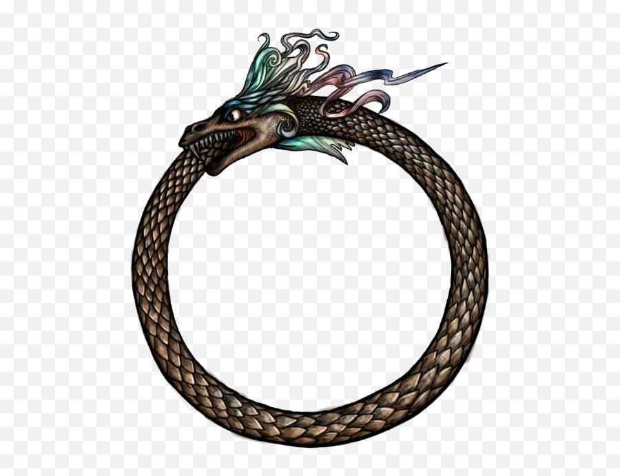 Simbolo Prohibido Png - Es Un Símbolo Que Muestra A Un Ouroboros Meaning,Prohibido Png