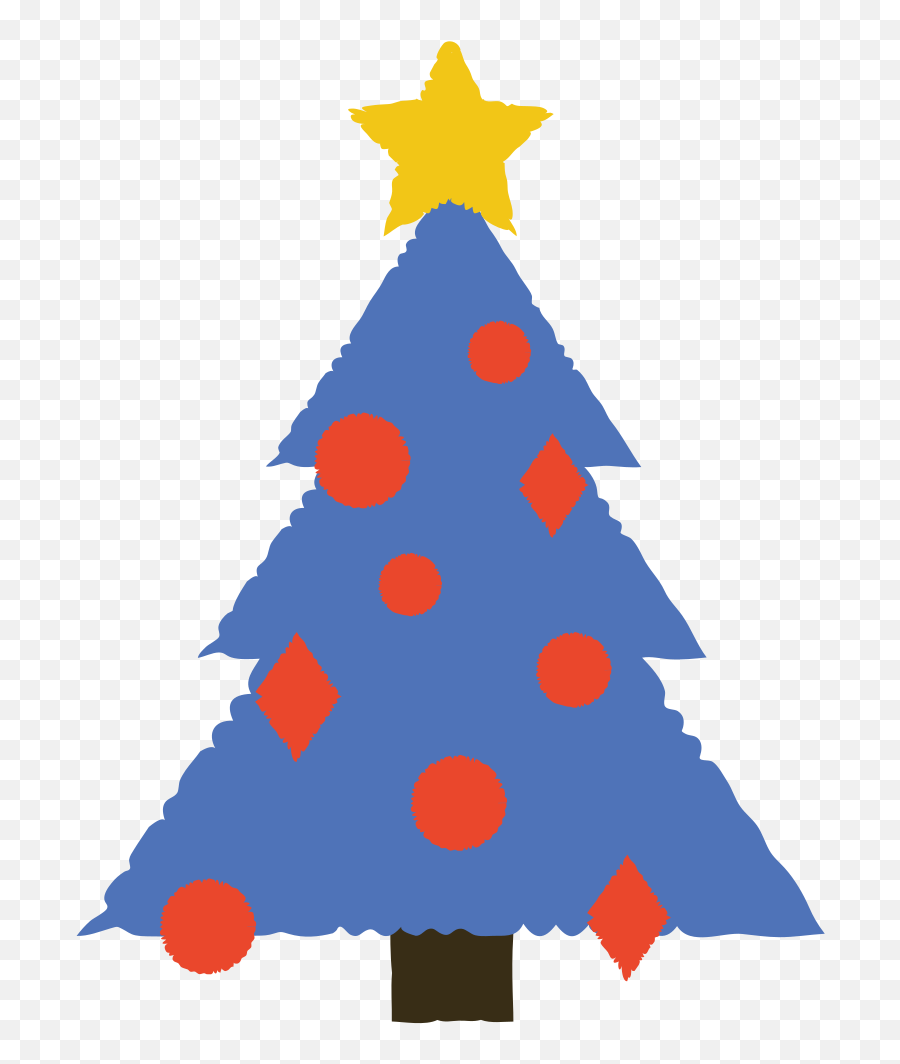 Style Christmas Tree Vector Images In Png And Svg Icons8 - Pine Tree Cartoon Transparent Background,Christmas Decoration Icon