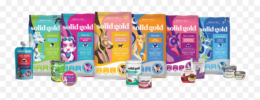 Dog U0026 Cat Food Holistic Pet Nutrition Solid Gold - Product Label Png,Golden Cat Icon
