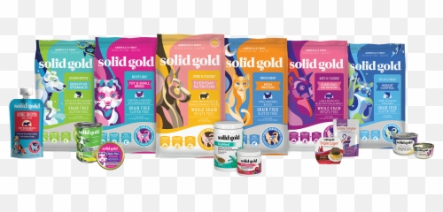 Dog U0026 Cat Food Holistic Pet Nutrition Solid Gold - Product Label png