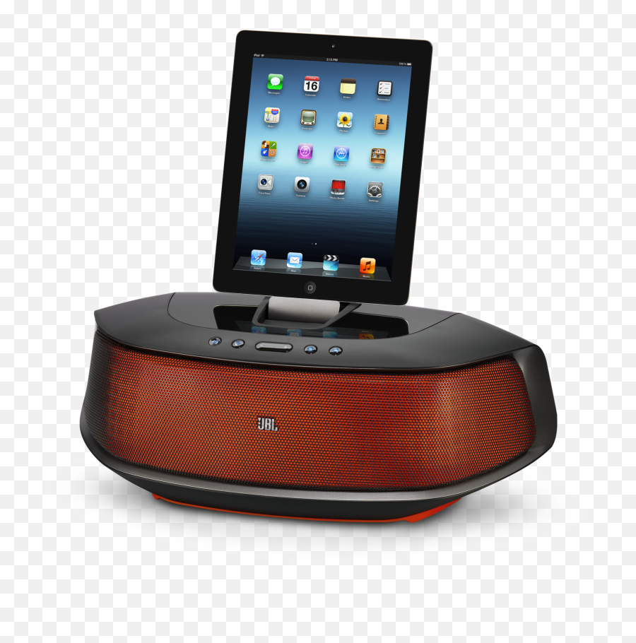 Jbl Onbeat Rumble Powerful Bluetooth Loudspeaker With - Colored Ipad Screen Protector Png,5 Icon Dock