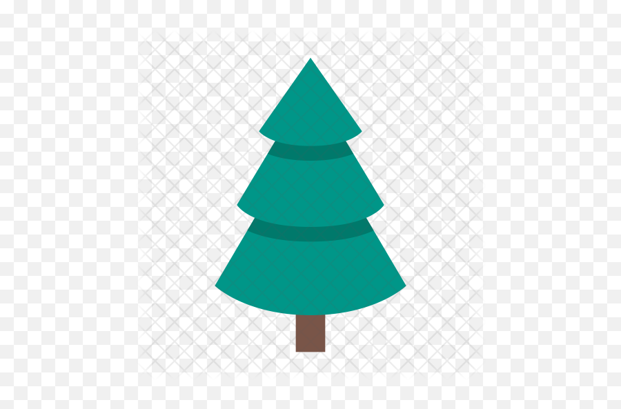 Evergreen Icon Of Flat Style - Christmas Tree Png,Evergreen Png