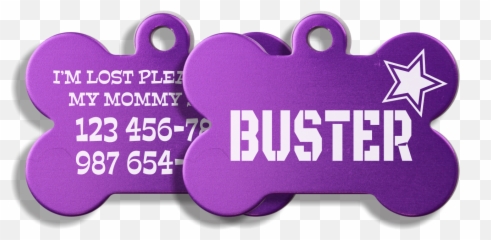 Blank Dog Tags Png - Label