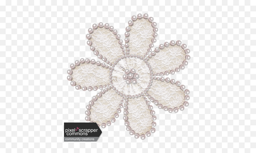 Sweet Vintage Lace Flower Graphic By Dawn Prater Pixel - Lace Flower Png,Lace Png