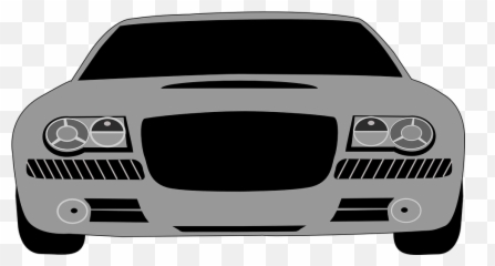 Car Bragger Front - Car Clip Art Png,Headlights Png