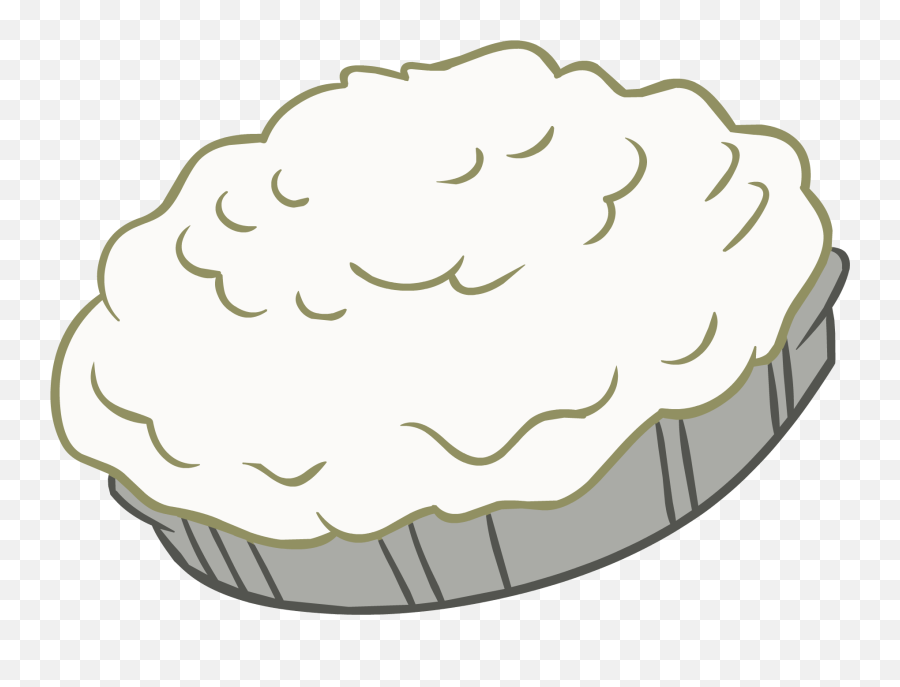 Pie With Whipped Cream Clipart - Whipped Cream Pie Clipart Png,Whip Png